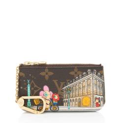 Louis Vuitton Limited Edition Monogram Canvas Christmas Animation Key Pouch