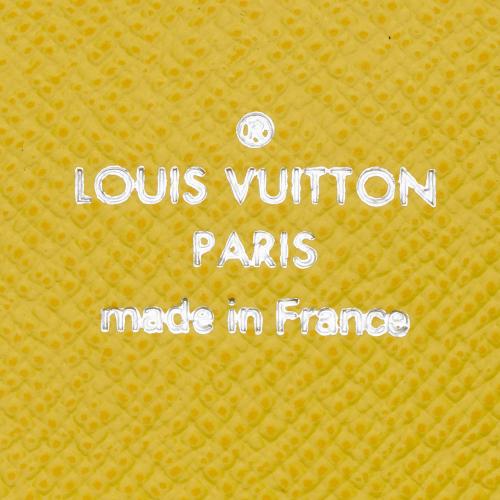 Louis Vuitton Limited Edition Yellow Monogram Canvas Tribal Mask