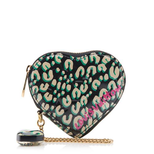 Louis Vuitton Limited Edition Stephen Sprouse Heart Coin Purse - FINAL SALE 