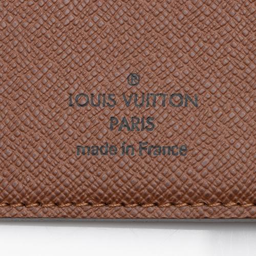 Louis Vuitton Monogram Canvas European Checkbook Cover