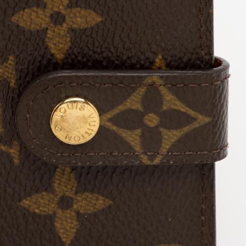 Louis Vuitton, Bags, 20 Authentic Louis Vuitton Kisslock Wallet French  Purse In Monogram Print