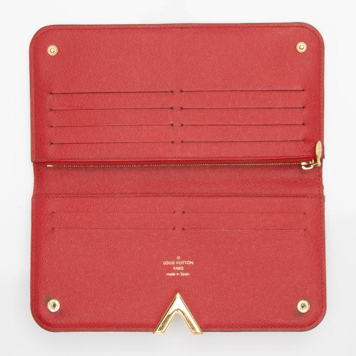Louis Vuitton Monogram Canvas Leather Kimono Wallet