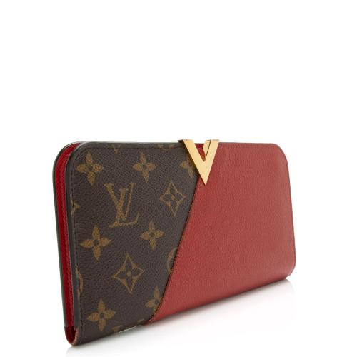 Louis Vuitton Monogram Canvas Leather Kimono Wallet