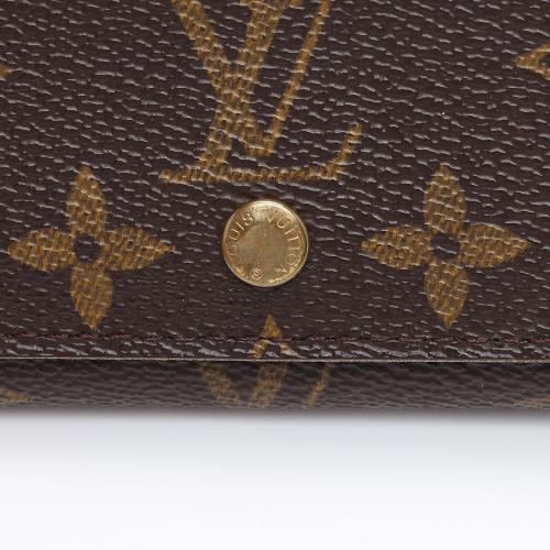 Louis Vuitton Monogram Canvas Porte Monnaie Tresor Wallet