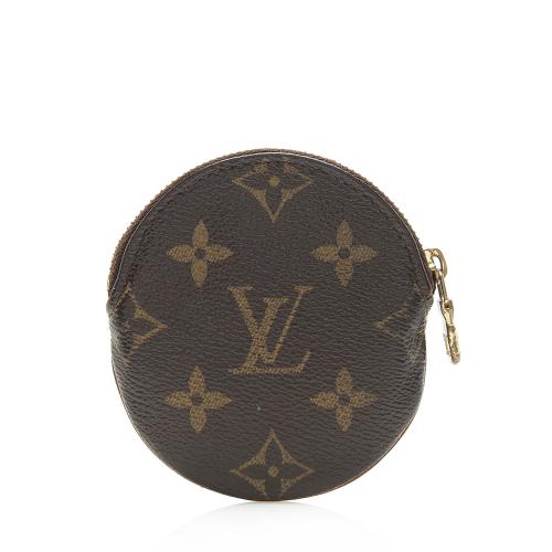 Louis Vuitton Monogram Canvas Round Coin Purse