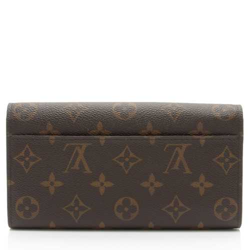 Louis Vuitton Monogram Canvas Sarah Wallet