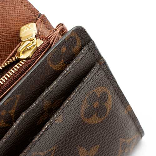 Louis Vuitton Monogram Canvas Sarah Wallet