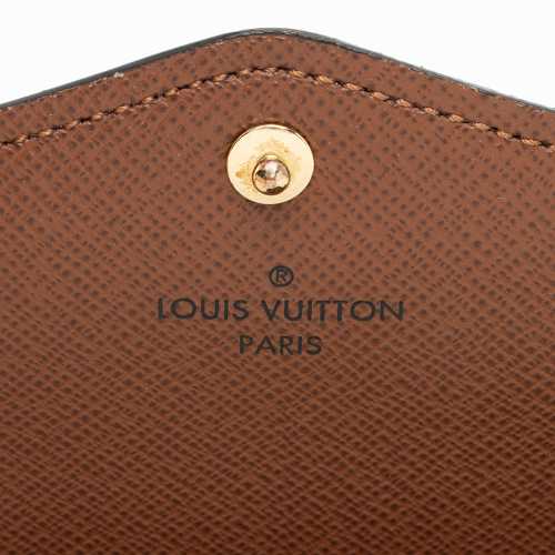 Louis Vuitton Monogram Canvas Sarah Wallet