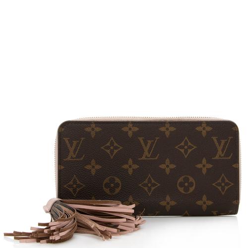Louis Vuitton Monogram Canvas Tassel Zippy Wallet, Louis Vuitton  Small_Leather_Goods