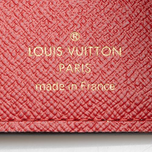 Louis Vuitton Victorine Wallet Pink in Coated Canvas with Gold