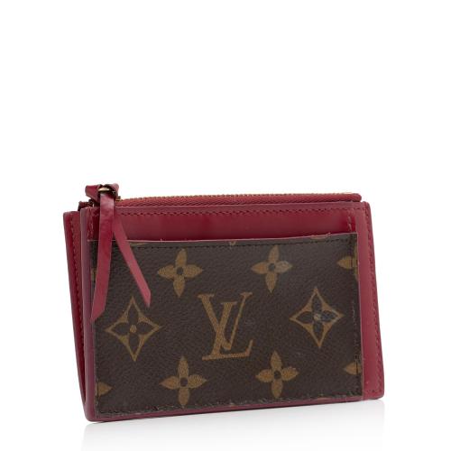 Louis Vuitton Monogram Canvas Zipped Card Holder