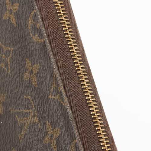 Louis Vuitton Monogram Canvas Zippy Organizer Wallet