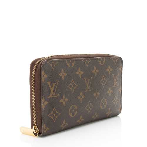 Louis Vuitton Monogram Canvas Zippy Organizer Wallet