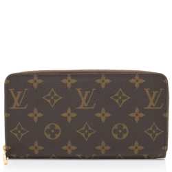 Louis Vuitton Monogram Canvas Zippy Wallet