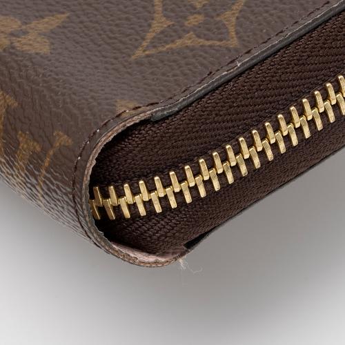 Louis Vuitton Monogram Canvas Zippy Wallet