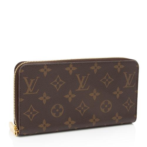 Louis Vuitton Monogram Canvas Zippy Wallet