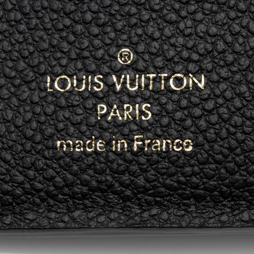 Louis Vuitton Compact Curieuse Wallet in Black Empreinte Leather