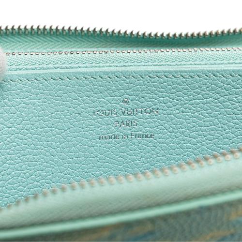 Louis Vuitton Monogram Empreinte Summer Stardust Zippy Wallet