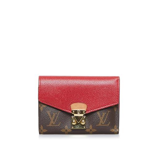 Louis Vuitton Monogram Pallas Compact Wallet 4092