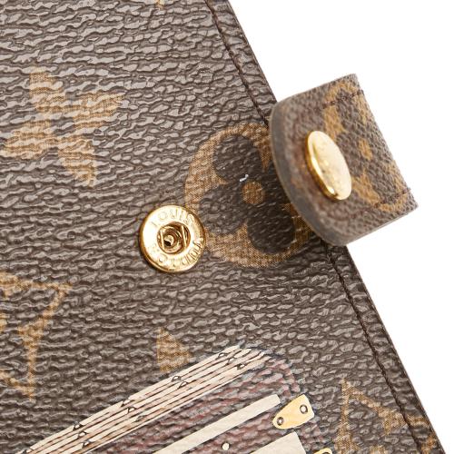 Louis Vuitton Monogram Trunks and Locks Agenda Cover, Louis Vuitton  Small_Leather_Goods