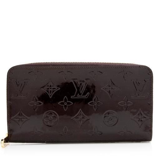 Louis Vuitton Monogram Vernis Zippy Wallet 3141