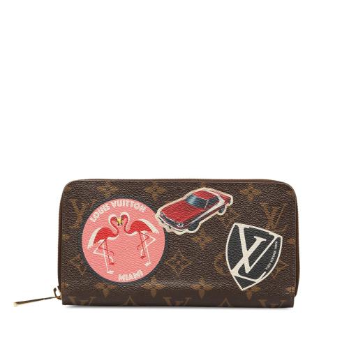 Louis Vuitton Monogram World Tour Zippy Long Wallet