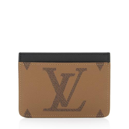Louis Vuitton Reverse Monogram LV Side-Up Card Holder