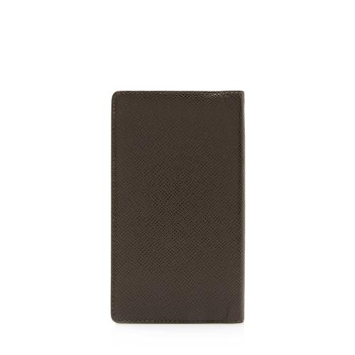 Louis Vuitton Taiga Leather Pocket Organizer Wallet