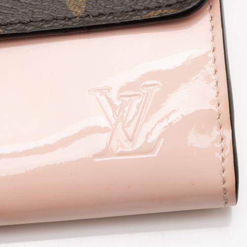 Louis Vuitton Vernis Monogram Canvas Cherrywood Wallet