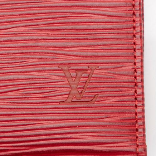 Louis Vuitton Vintage Epi Leather Continental French Purse Wallet