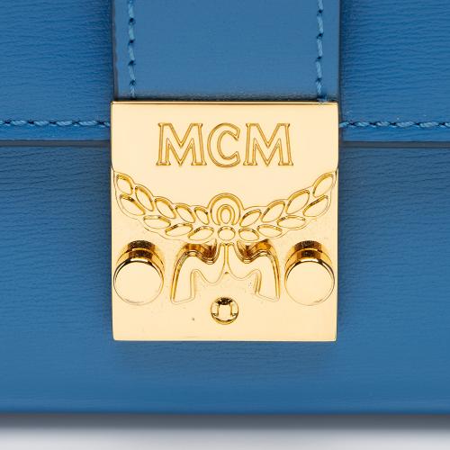 MCM Leather Tracy Tri-Fold Mini Wallet