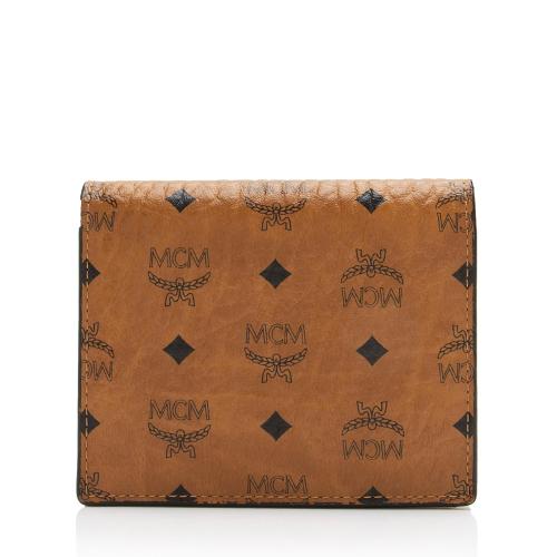 MCM Visetos Small Bi-Fold Wallet