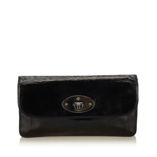 Mulberry Patent Leather Long Wallet