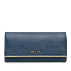 Prada Saffiano Continental Wallet