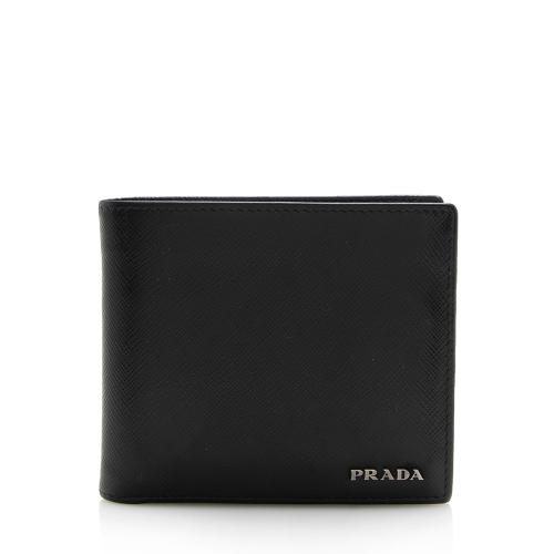 Prada Saffiano Leather Bifold Wallet