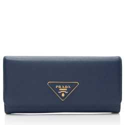 Prada Saffiano Leather Continental Wallet