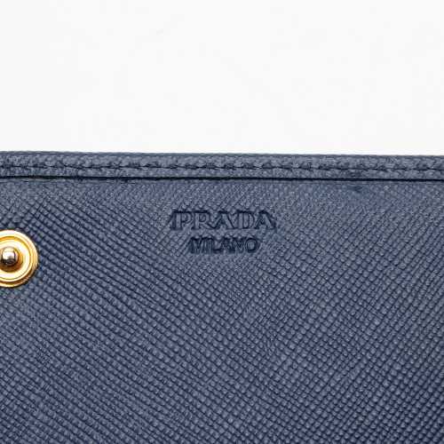 Prada Saffiano Leather Continental Wallet