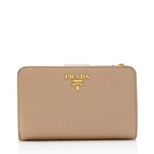 Prada Saffiano Leather Medium Wallet