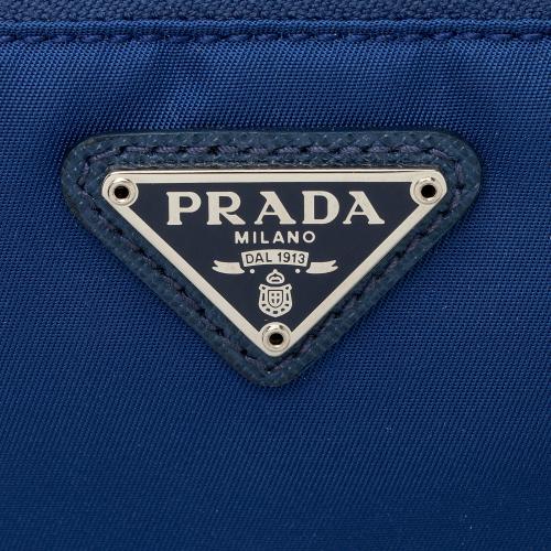 Prada Tessuto Saffiano Necessaire Large Travel Pouch