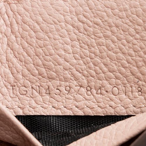 Saint Laurent Grained Leather Tiny Wallet - FINAL SALE