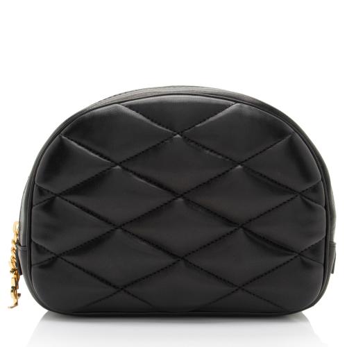 Saint Laurent Quilted Lambskin Lolita Cosmetic Pouch