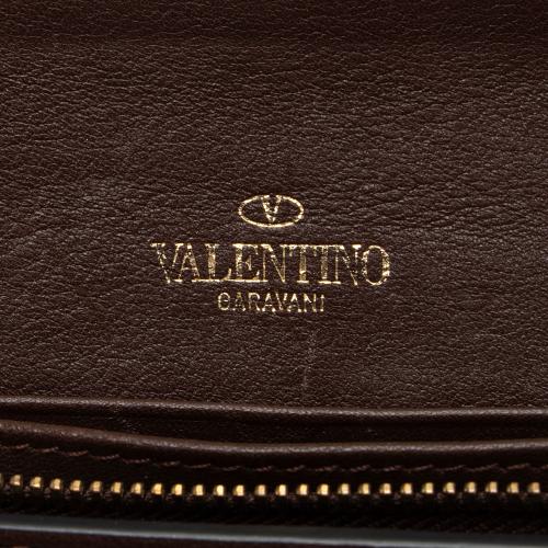 Valentino Leather Rockstud Wristlet