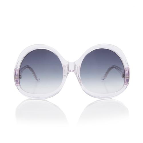 Balenciaga Oversized Round Sunglasses