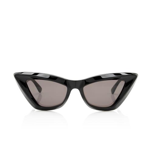 Bottega Veneta Minimalist Cat Eye Sunglasses