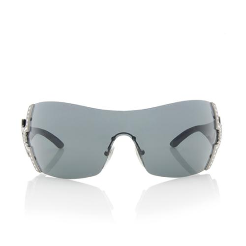 Bulgari Crystal Shield Sunglasses