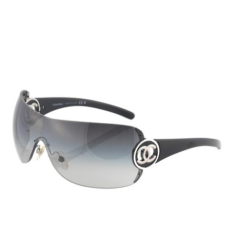 Chanel CC Logo Shield Sunglasses