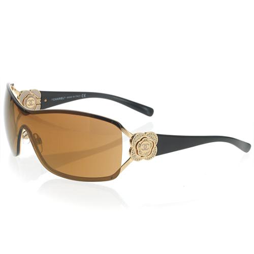 Chanel Camellia Shield Sunglasses