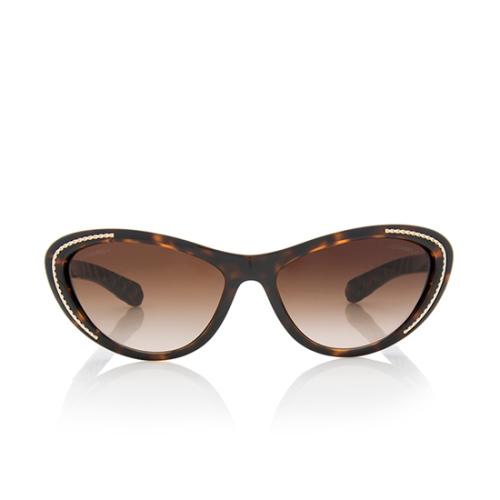 Chanel Chain Cateye Sunglasses