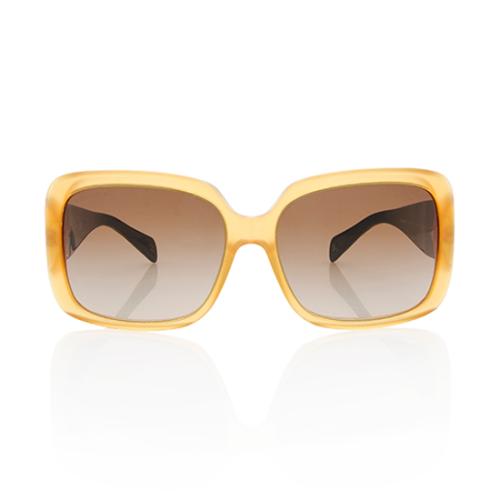Chanel Crystal CC Charm Sunglasses