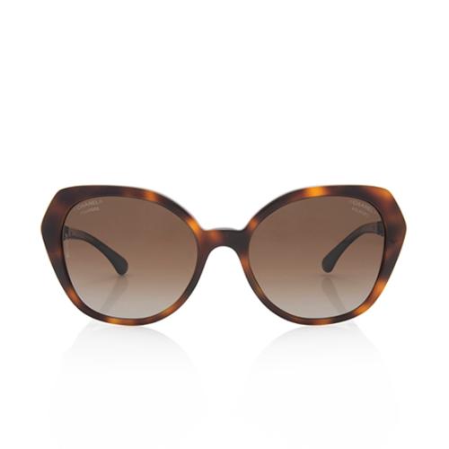 Chanel Crystal Cat-Eye Summer Sunglasses
